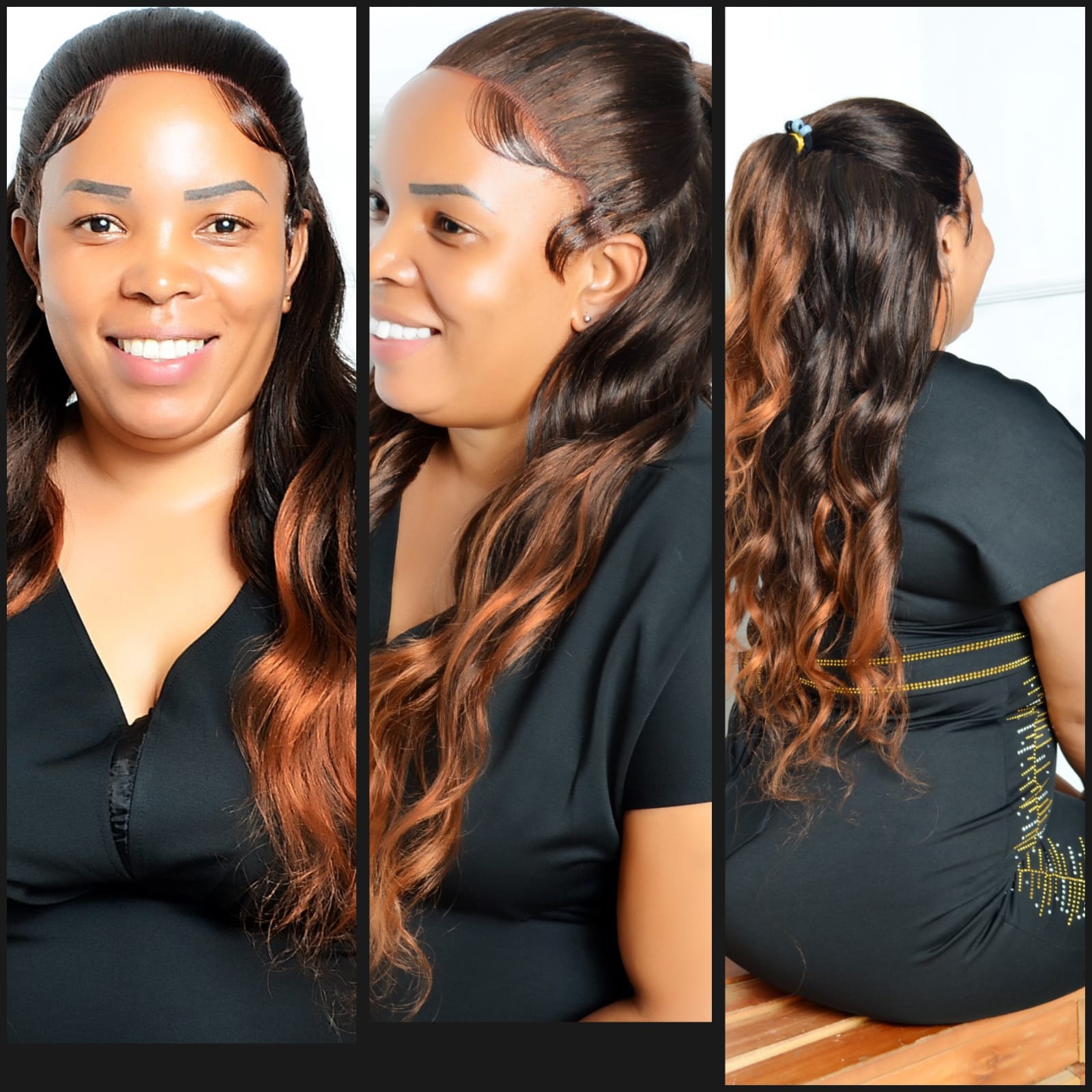 24INCH SEMI HUMAN HAIR