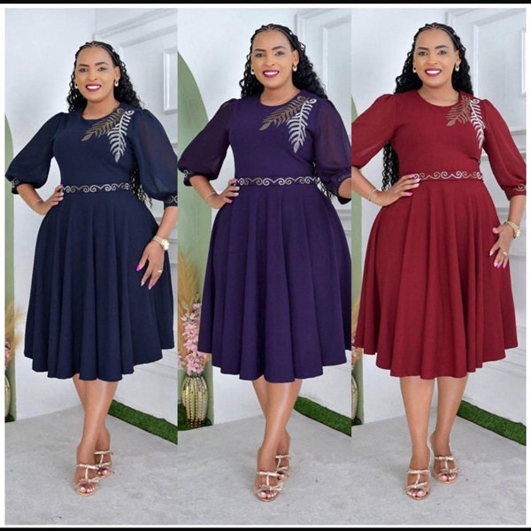 LADIES CIRCULAR DRESS 1