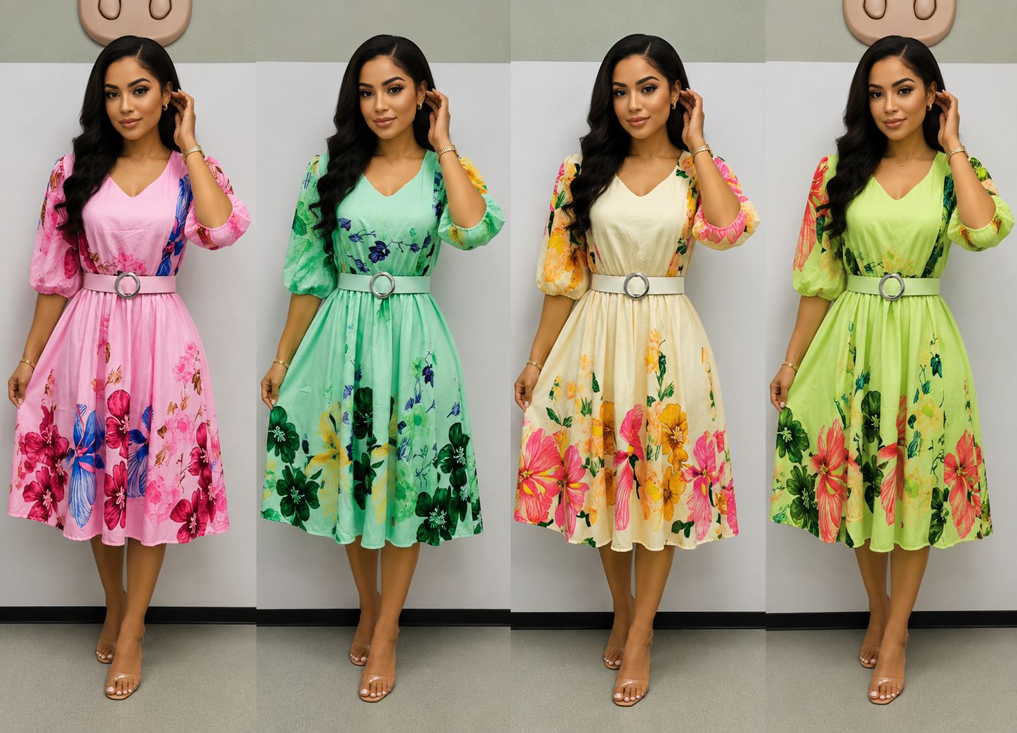 NEW FLORAL DRESS