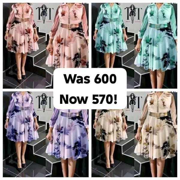 CUTE SHIFFON DRESS